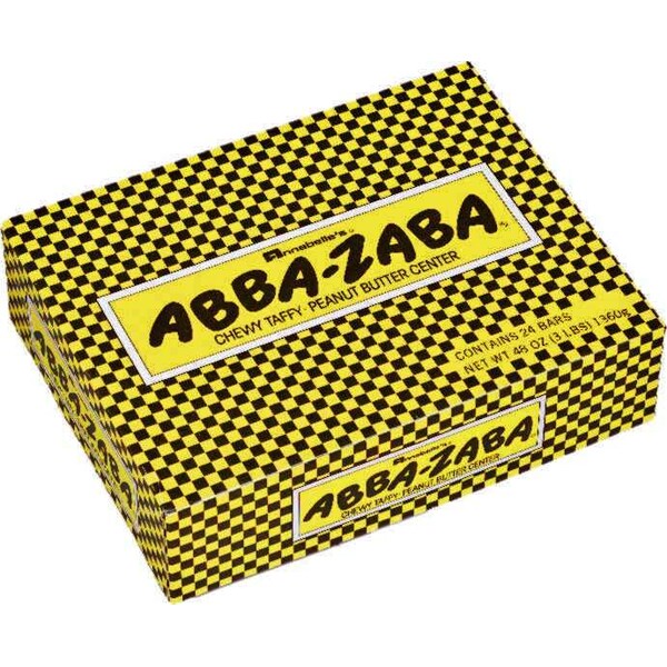 Annabelle Candy Co Abba-Zaba; Peanut Butter; Taffy; Dulces, PK288 - 6300.