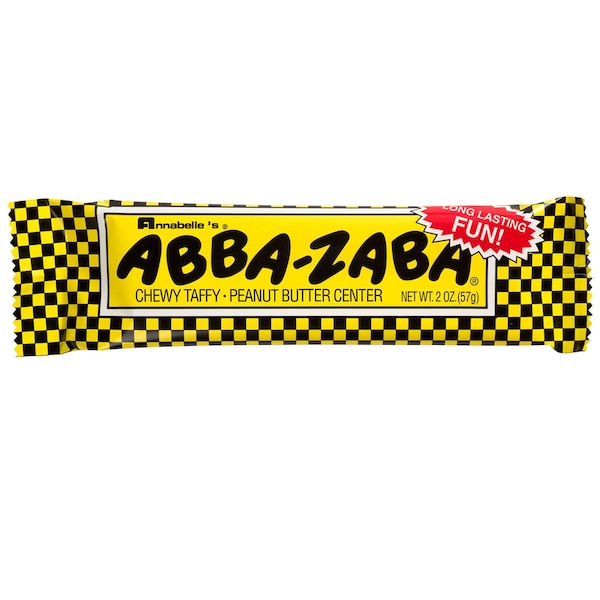 Annabelle Candy Co Abba-Zaba; Peanut Butter; Taffy; Dulces, PK288 - 6300.