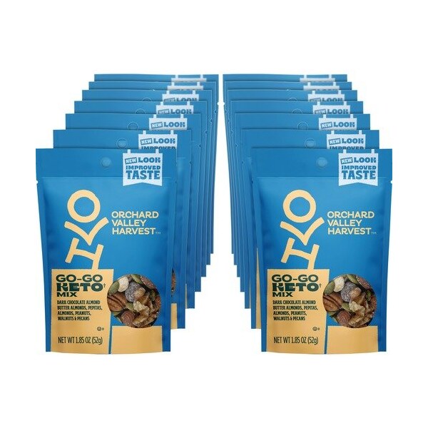 John B Sanfilippo & Son Mezcla de Frutos Secos, Keto, Chocolate Oscuro/Nueces, 1.85oz, 1 Multipack, 14PK - JBSV14045