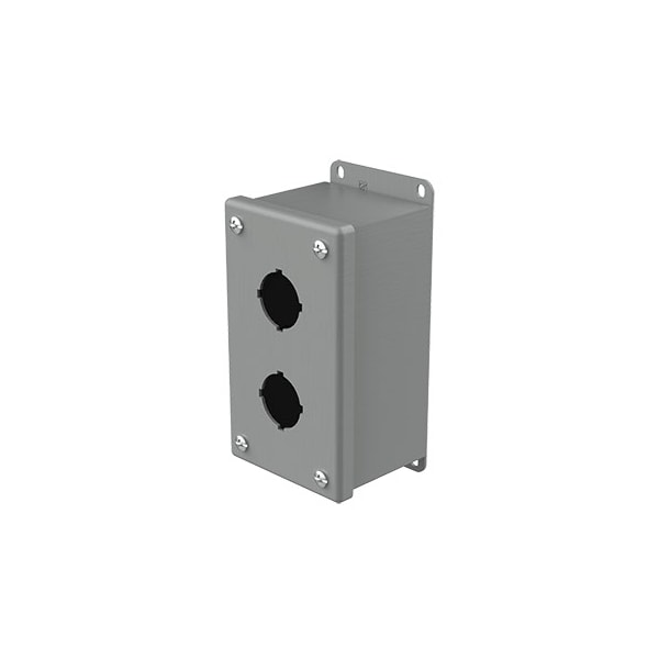Nvent Hoffman Mild Steel Electrical Enclosures, 5-3/4 in H, 2-3/4 in D, 3-1/4 in W, NEMA 12, Screw On - E2PB