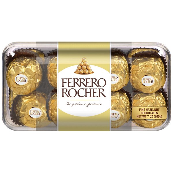 Ferrero Rocher Rocher T16 en Existencia, Paquete de 20 - 12335