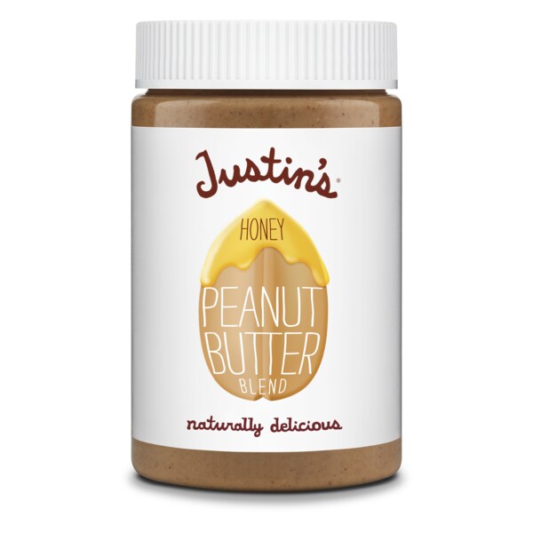 Miel de maní en frasco de Justin de 16 oz., paquete de 12 - 78464