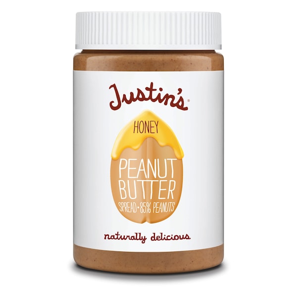 Miel de maní en frasco de Justin de 16 oz., paquete de 12 - 78464