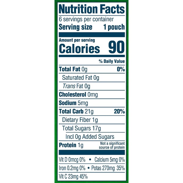 Alimento para bebé orgánico de plátano y mango Gerber Gerber 2nd Foods 3.5 oz., PAQ12 - 00015000960155