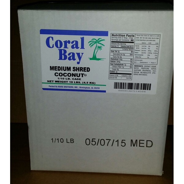 Bahía de Coral Coco Rallado Mediano, PK5 - CB041