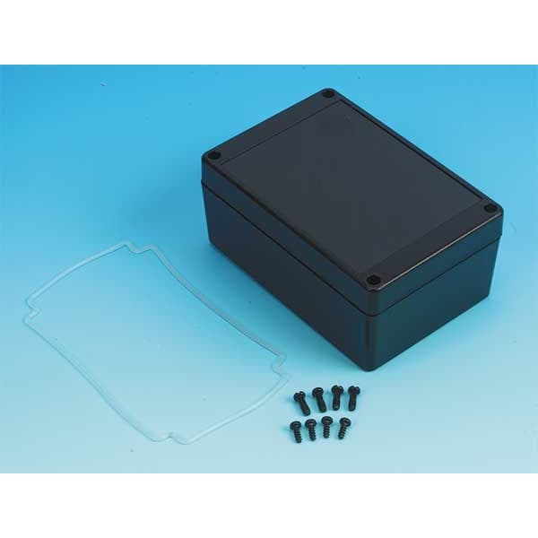 Box Enclosures Polycarbonate Electrical Enclosures, 4.9 in H, 2.2 in D, 3.4 in W, NEMA 4X - BEN-30PBK