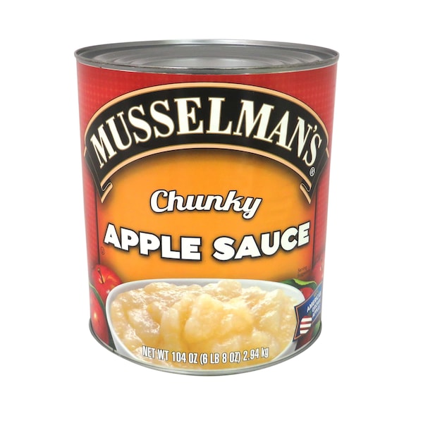 Salsa de Manzana Gruesa Musselman's Musselman's - Azucarada con Caña, latas de 104 oz., paquete de 3 - FFASK8141MUS01
