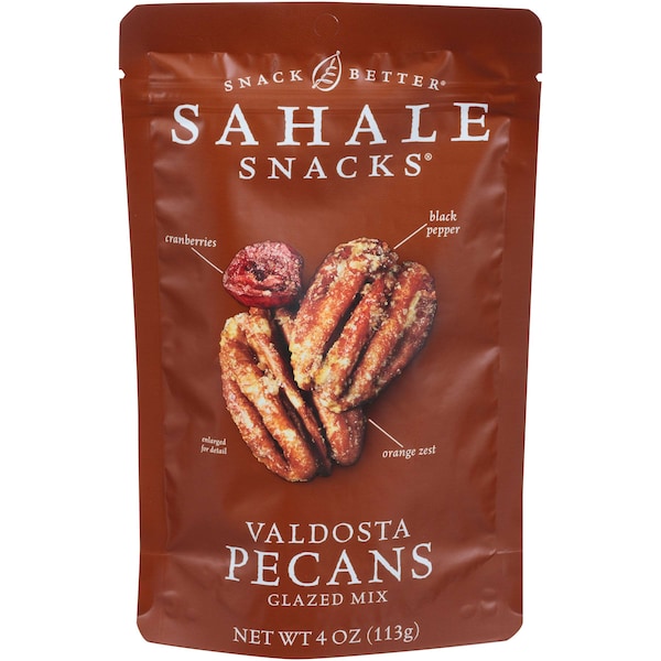 Sahale Snacks Mezcla de Pecanas Glaseadas Voldosta 4 oz, Paquete de 6 - 9386900056