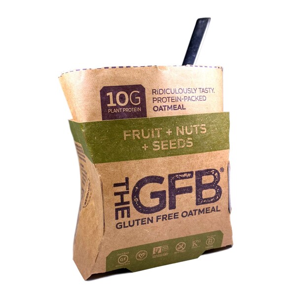 La barra sin gluten de Frutas, Nueces y Semillas de Avena 2 oz., paquete de 48 - 4887.