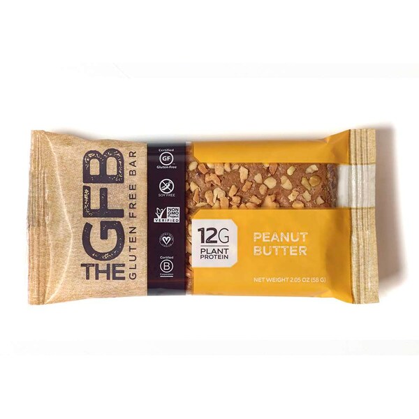 La Barra de Mantequilla de Cacahuate sin Gluten, 2.05 oz., Paquete de 72 - 4108