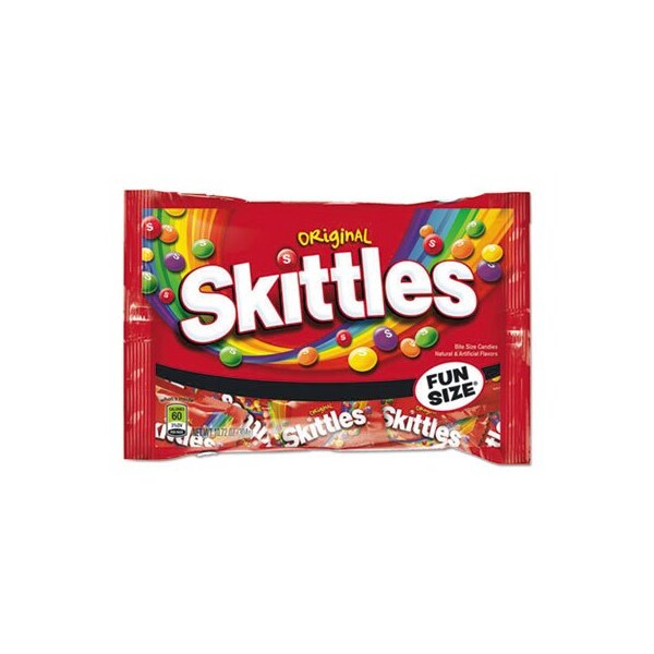 Visitar de Illinois Skittles, CARAMELOS MASTICABLES, ORIGINAL, TAMAÑO DIVERTIDO, BOLSA DE 10.72 ONZAS - 24581