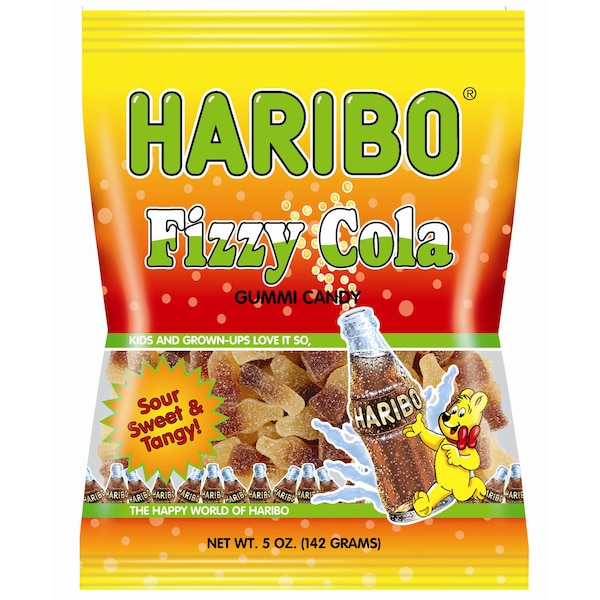 Haribo Haribo Confitería Refrescante de Cola 5 oz., PK12 - 32398