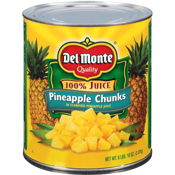 Del Monte Trozos de Piña en su Jugo 106 oz., paquete de 6 - 2001715