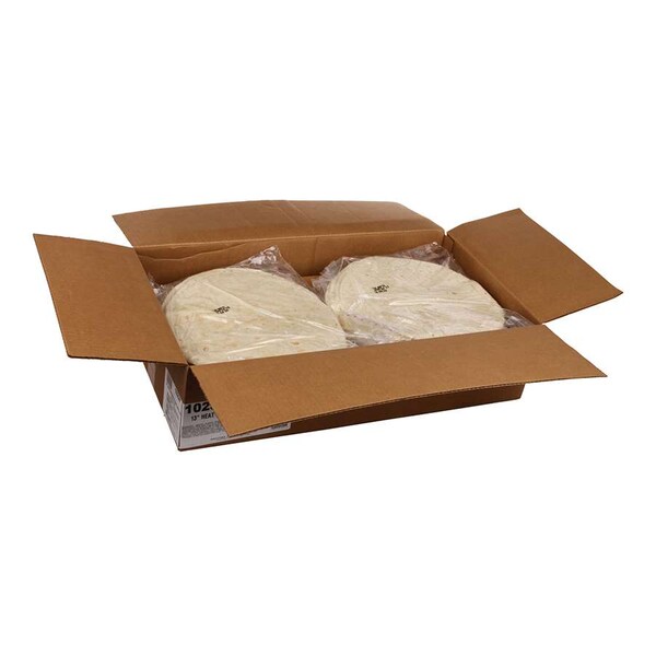 Mission Foods Tortillas de Harina de 13" Prensadas con Calor, Paquete de 144 - 10237
