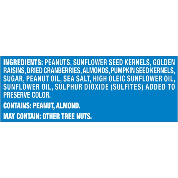 Mezcla de Rastro de Arándanos en Bolsa de 6 oz de Planters Nut Seeds, Paquete de 12 - 10029000078786