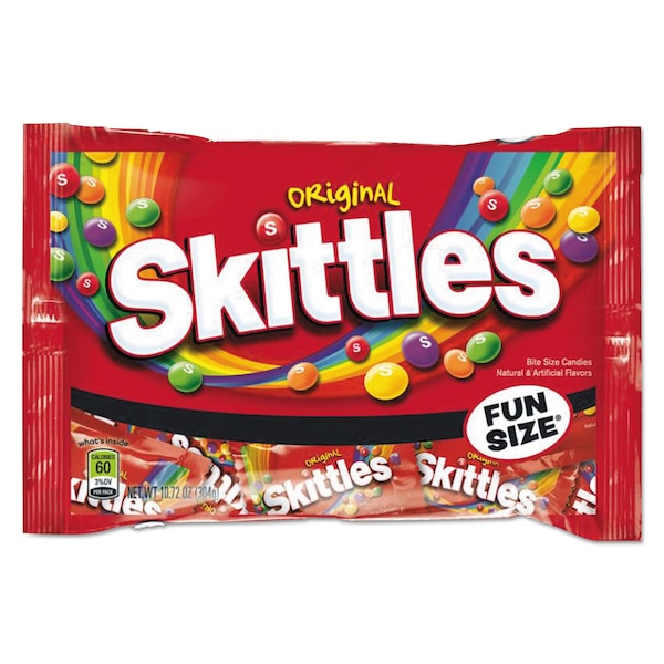 Caramelo masticable Skittles, sabor original de Skittle, bolsa de 10.72 oz - WMW24581
