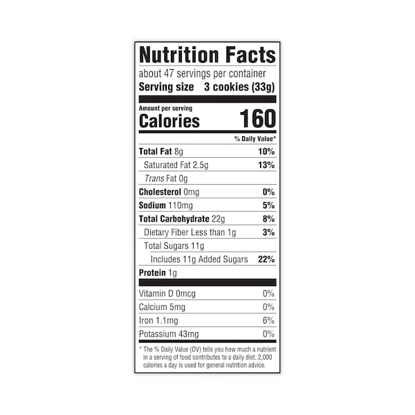 Galletas de Chocolate Chip Chips Ahoy de Nabisco, 3 Bolsas con Cierre, Caja de 3 lb 6.6 oz - 30579