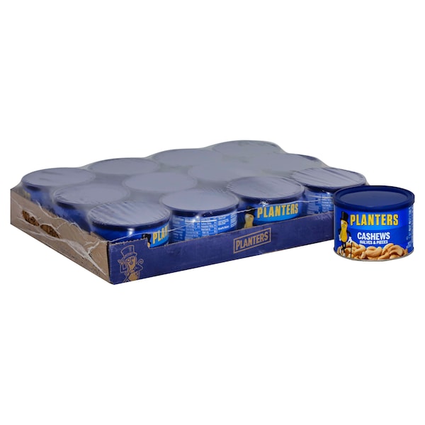 Planters Pistaches Mitades y Piezas 8 oz., PK12 - 10029000016078