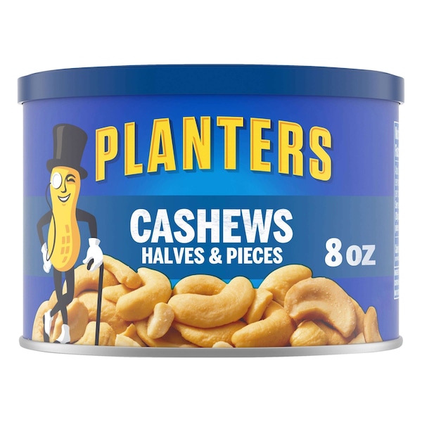 Planters Pistaches Mitades y Piezas 8 oz., PK12 - 10029000016078