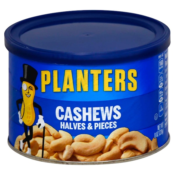 Planters Pistaches Mitades y Piezas 8 oz., PK12 - 10029000016078