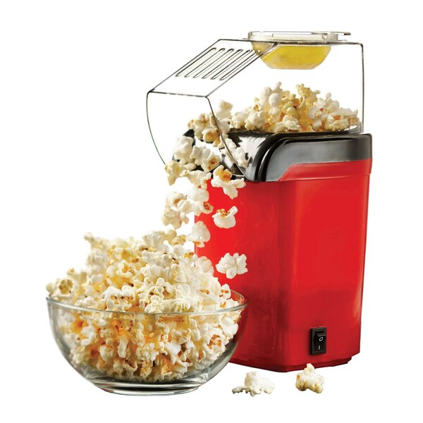 Fabricante de Palomitas de Maíz de Aire Caliente de 8 Tazas (Rojo) - PC-486R