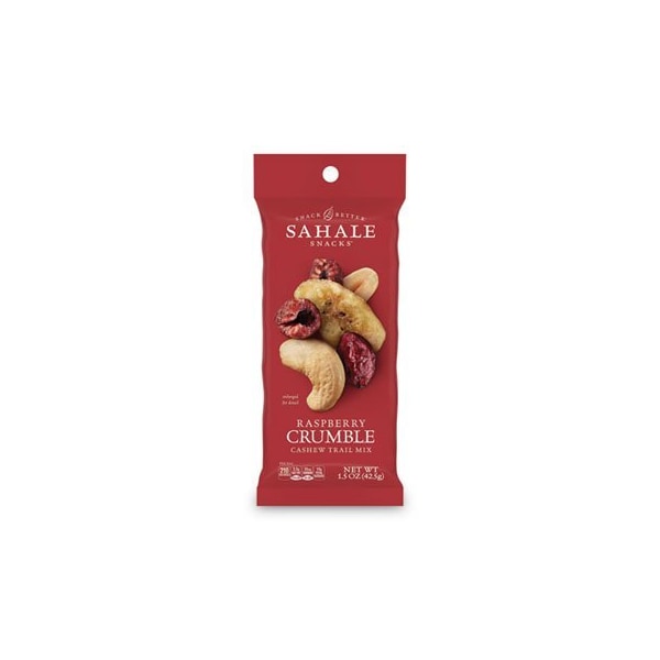 Café Folgers Sahale, MEZCLAS GLASEADAS, MEZCLA DE PISTA DE AVELLANA DESMENUZADA CON FRAMBUESA, BOLSA DE 1.5 OZ, PAQUETE DE 18 - 900362.