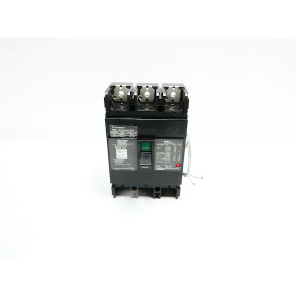 Fuji Electric Circuit Breaker, 150A, 3 Pole, 240V AC - SA203BAUL 150
