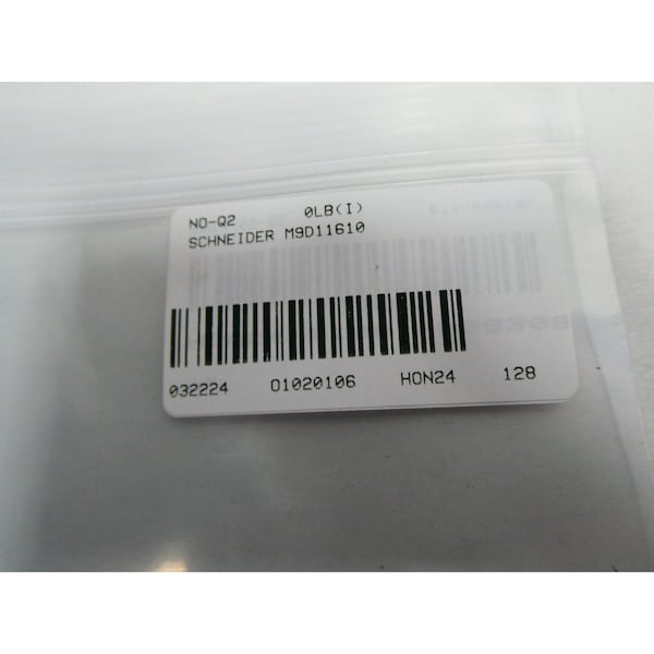 Schneider Electric Circuit Breaker, 10A, 1+N Pole, 240V AC, 6kA at 240V AC, C Curve - M9D11610