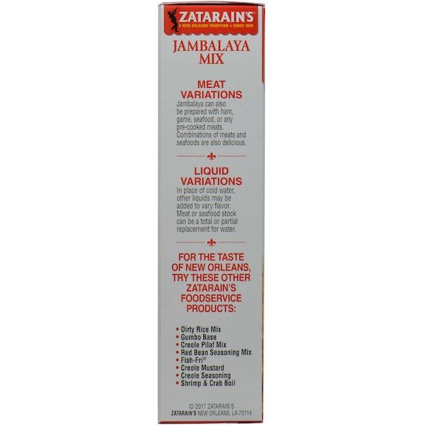 Zatarains: Mezcla de Jambalaya Zatarain's 40 oz., Paquete de 8 - Z09544