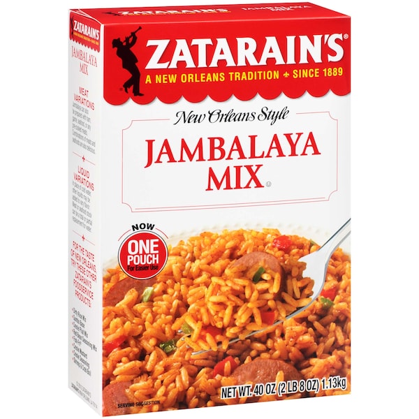 Zatarains: Mezcla de Jambalaya Zatarain's 40 oz., Paquete de 8 - Z09544