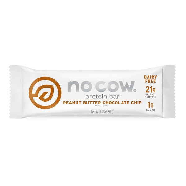 Barra de Mantequilla de Cacahuate con Chispas de Chocolate No Cow 2.12 oz., Paquete de 72 - 50503