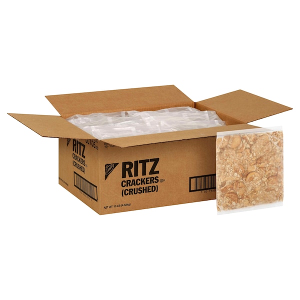 Galletas Ritz trituradas kosher y halal en bolsas de 1 libra, paquete de 10 - 00705