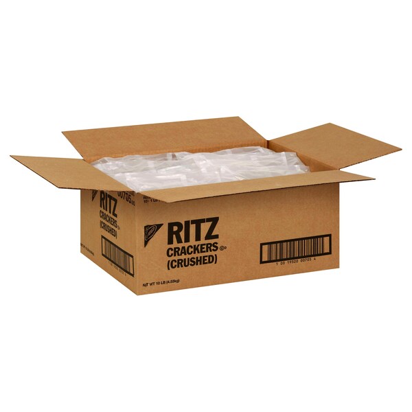 Galletas Ritz trituradas kosher y halal en bolsas de 1 libra, paquete de 10 - 00705