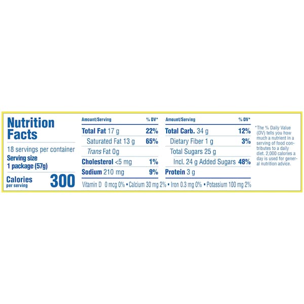 Nestle Butterfinger Crisp Paquete Compartir 2.01 oz., PK144 - 00099900100743U