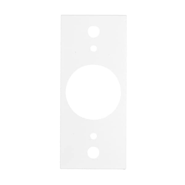 Hubbell Wiring Device-Kellems Sub-Plate, 1 Gang, Steel - S1R8CSPJ