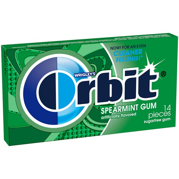 Chicle Orbit Orbit Sabor Hierbabuena 14 Piezas, PK144 - 278729