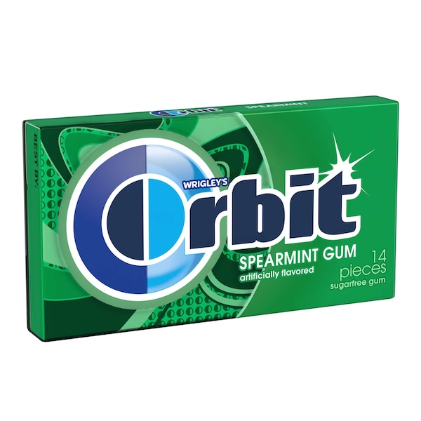 Chicle Orbit Orbit Sabor Hierbabuena 14 Piezas, PK144 - 278729