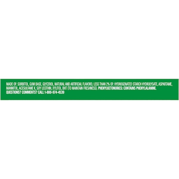 Chicle Orbit Orbit Sabor Hierbabuena 14 Piezas, PK144 - 278729