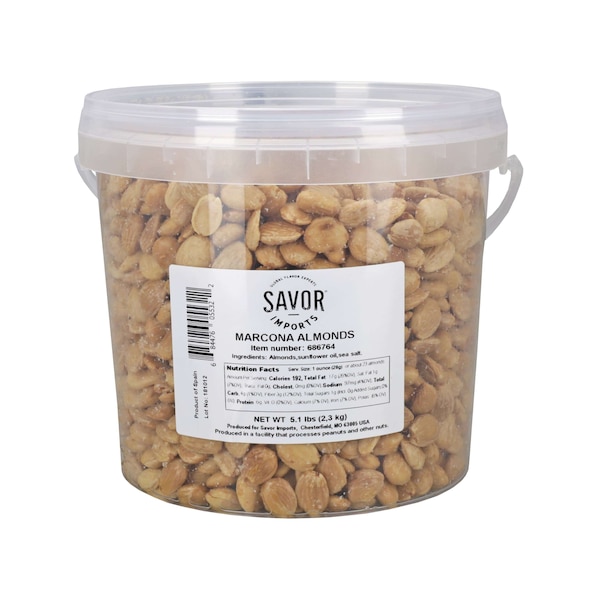 Savor Imports Almendra Marcona Frita y Salada 5lbs, PK2 - 686764