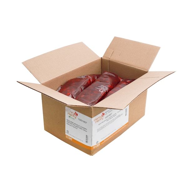Henry y Henry Relleno de Cereza Entera de 2 lbs, paquete de 12 - 10201807
