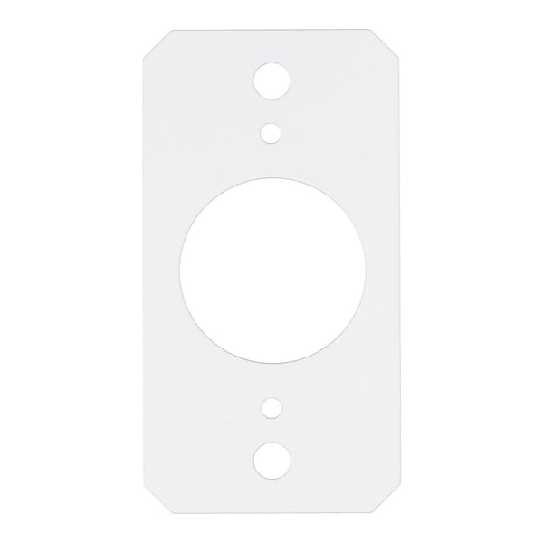 Hubbell Wiring Device-Kellems Center Sub Plate, 1 Gang, Rectangular, Steel - S1R10CSPG