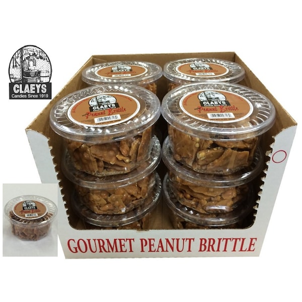 Claeys Candy - Brittle de Cacahuate Hecho a Mano al Estilo Antiguo de Claeys 16 oz - 71612