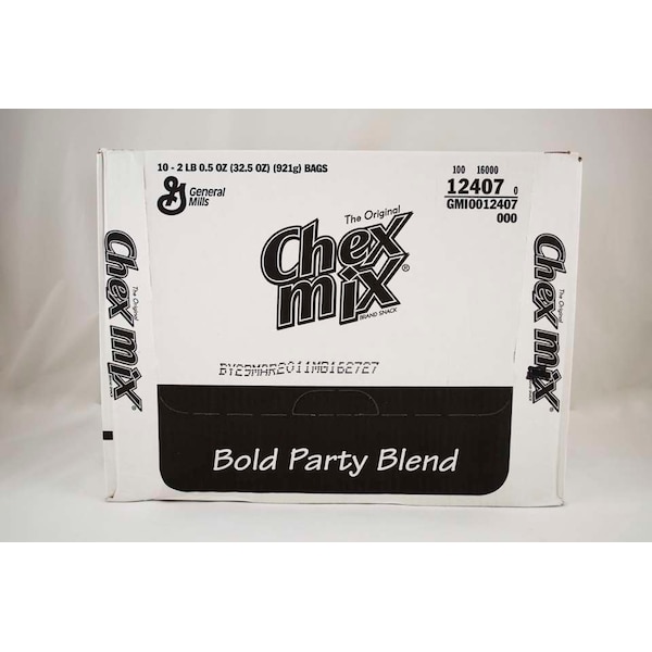 Chex Mix Mezcla de bocadillos a granel para fiestas Bold Party Blend de 32.5 oz., paquete con 10 - 16000-12407