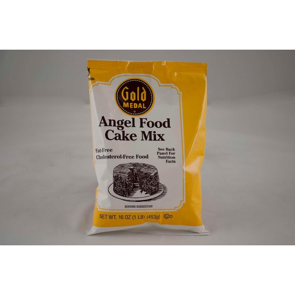 Medalla de Oro Gold Medal Gold Medal Mezcla para Pastel Angel Food 16 oz., PK12 - 16000-11195