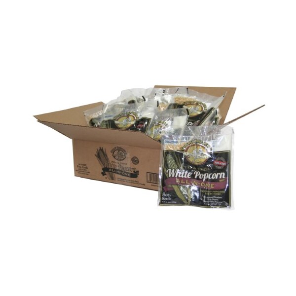 Palomitas de maíz blancas Great Northern Popcorn 4139 Great Northern Popcorn 8 oz 24 Pack - 435770VBY