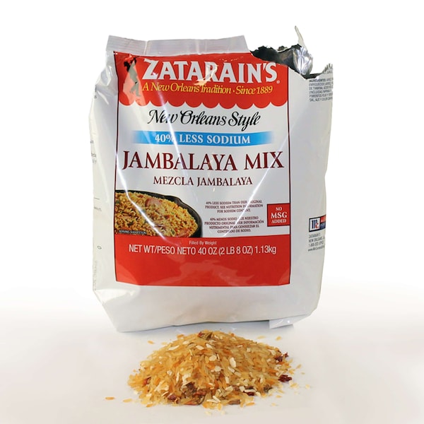Zatarain's Jambalaya con Reducción de Sodio 40 oz., PK6 - 900474442