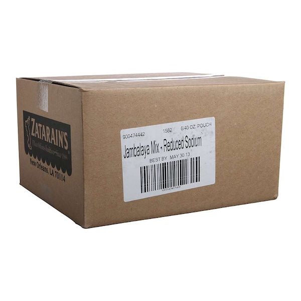 Zatarain's Jambalaya con Reducción de Sodio 40 oz., PK6 - 900474442