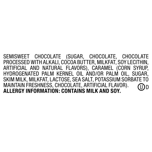 Bolsa para pararse de promesas de caramelo con sal marina, chocolate oscuro Dove Chocolate de 7.61 oz, paquete de 8 - 361575