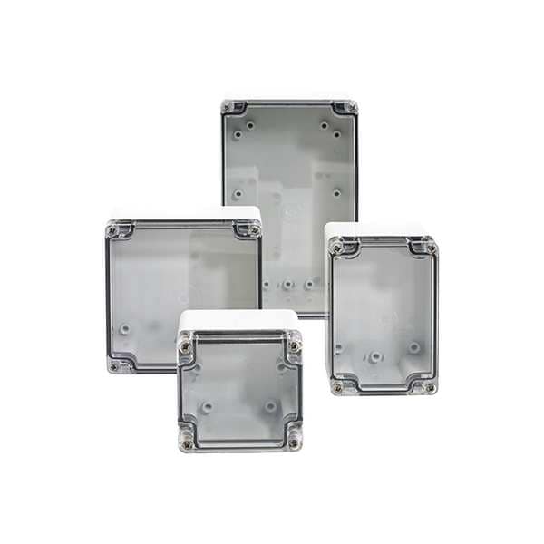 Wiegmann Polycarbonate Electrical Enclosures, 6.06 in H, 1.93 in D, 5 in W, NEMA 4X, Screw On - HW-S16012055CCWW