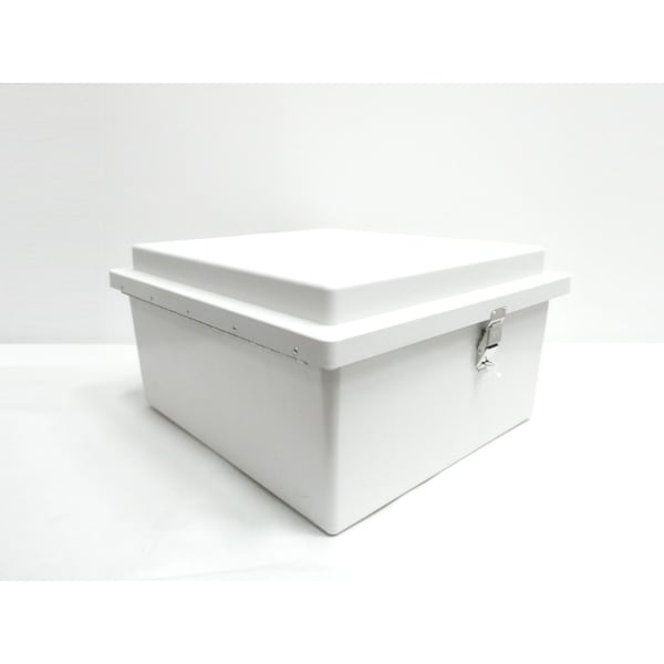 Hammond Fiberglass Reinforced Polyester Electrical Enclosures, 18.4 in H, 8.13 in D, 16.4 in W, NEMA 4X - PJ18168RL